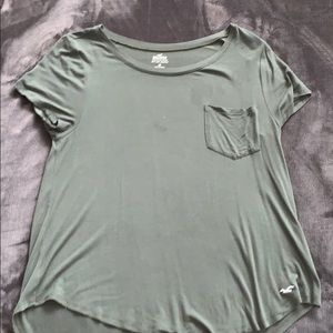 hollister pocket t-shirt